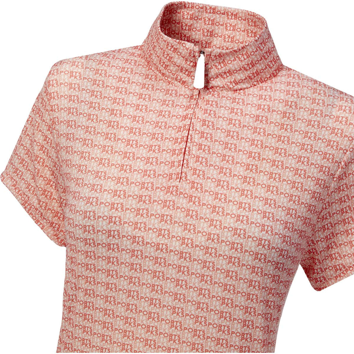 PK International Poloshirt Dakota All Over Fluo Coral