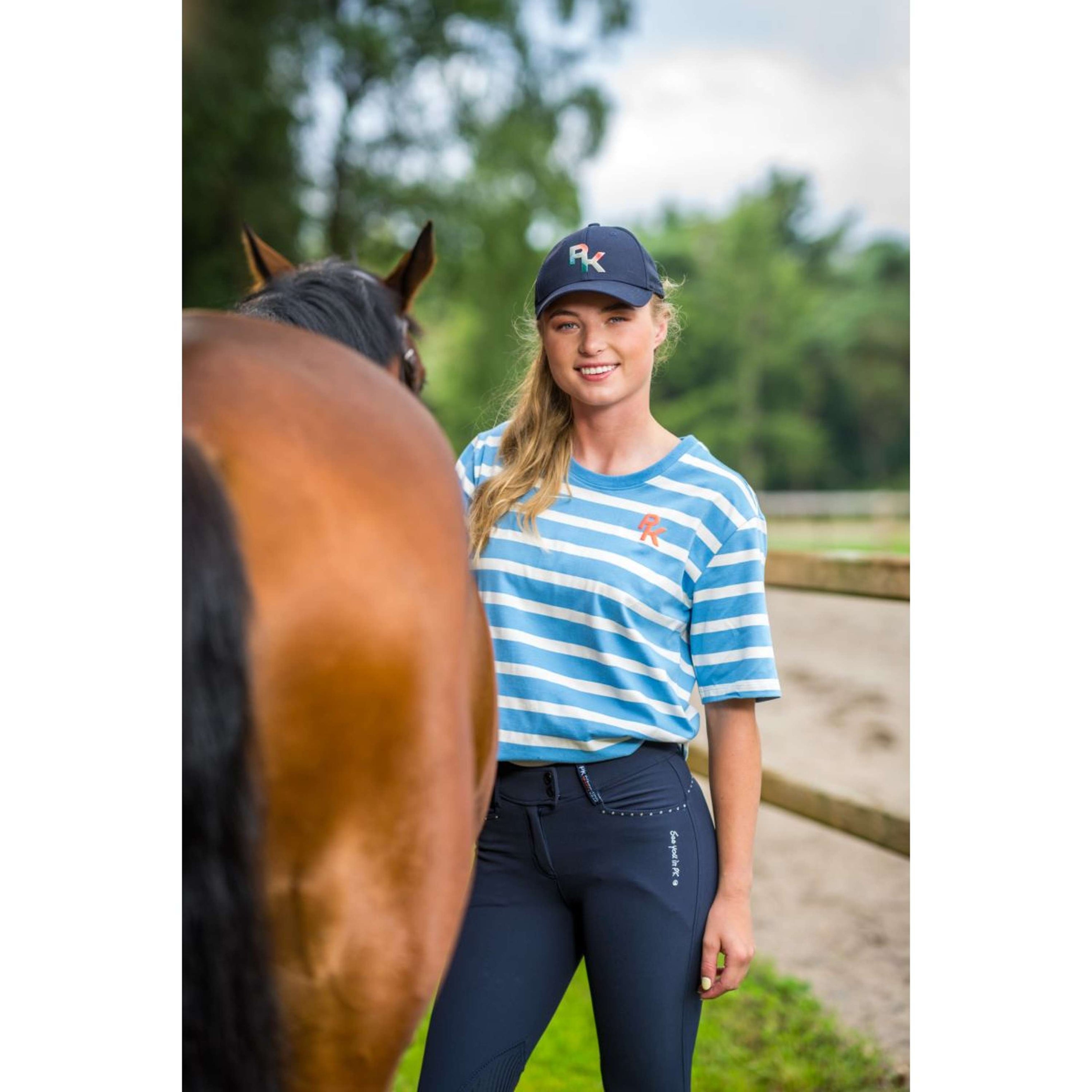 PK International T-Shirt Dalmore Cotton Sky Blue PK International T-Shirt Dalmore Cotton Sky Blue