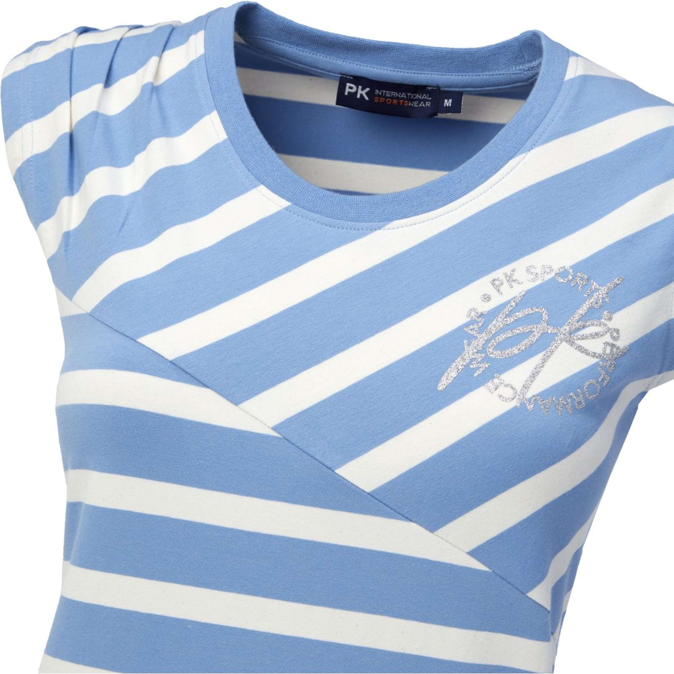 PK International T-Shirt Dantos Cotton Sky Blue