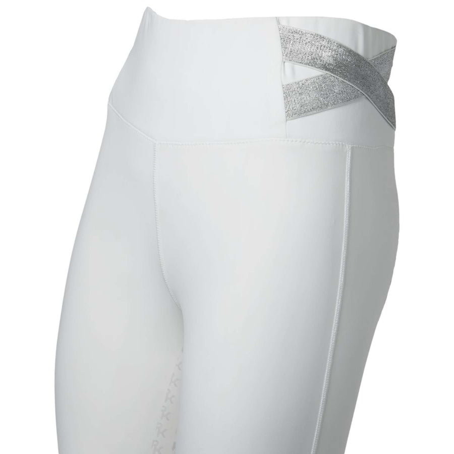 PK Riding Legging Jupiter Full Grip White