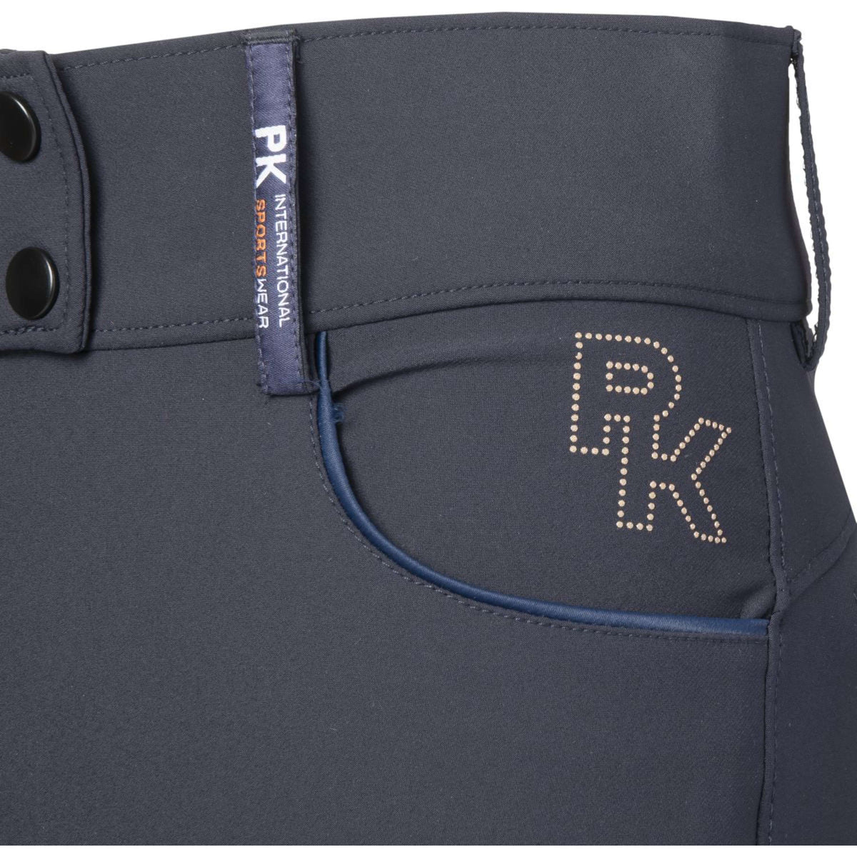 PK Breeches Outsider Knee Grip Charcoal