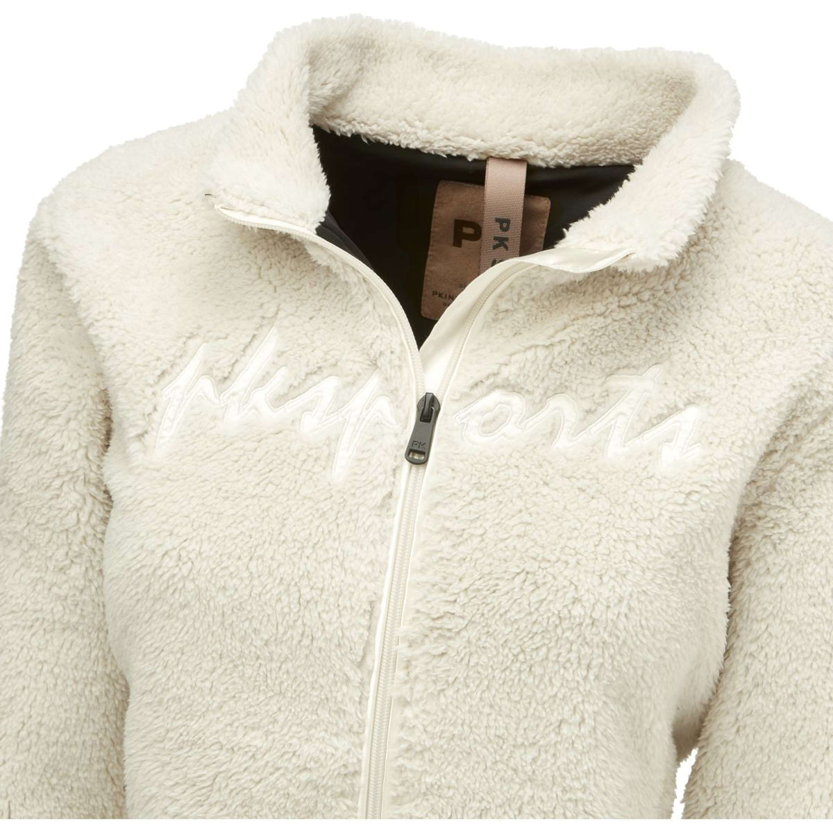PK Fluffy Zip-Hoodie Roebel Pearl