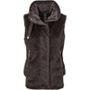 PK Bodywarmer Taury Fluffy Coffee-Brown