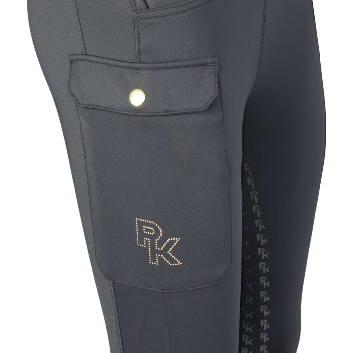 PK Riding Legging Tiesto Full Grip Charcoal