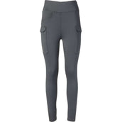 PK Riding Legging Tiesto Full Grip Charcoal