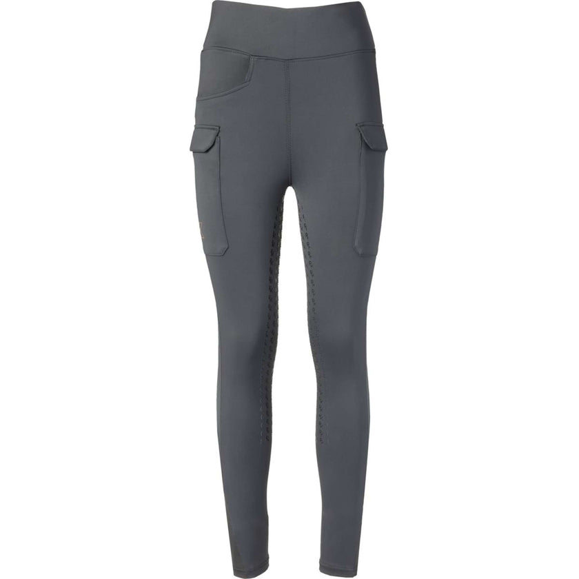 PK Riding Legging Tiesto Full Grip Charcoal