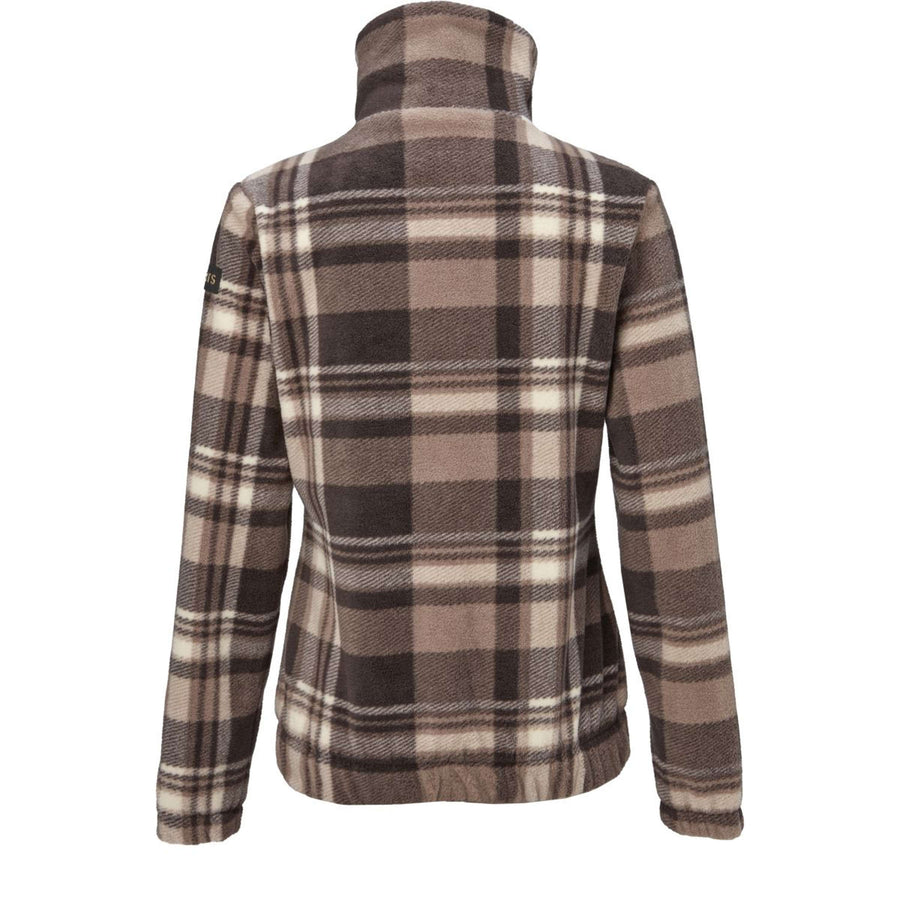 PK Zip-Hoodie Timber Fluffy Coffee-Brown