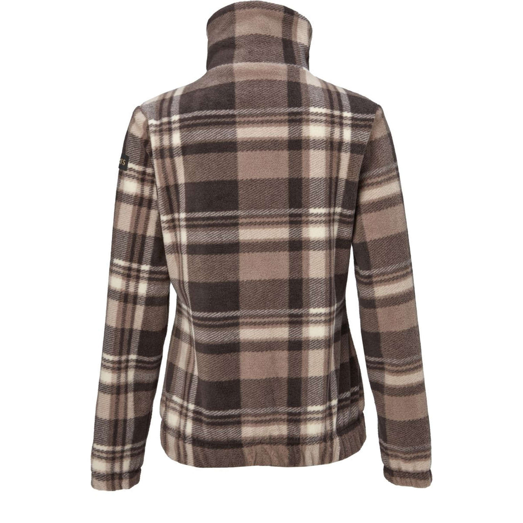 PK Zip-Hoodie Timber Fluffy Coffee-Brown
