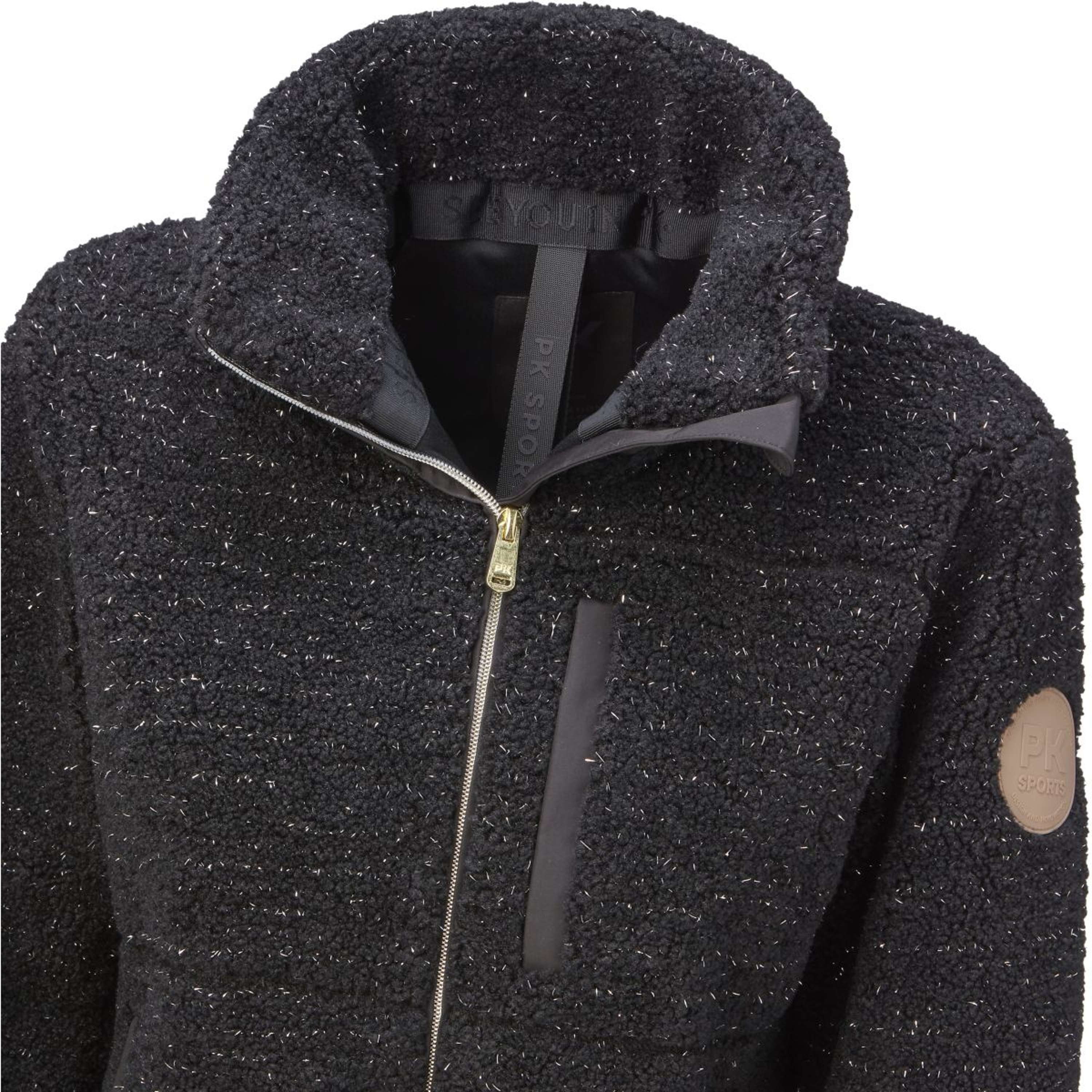 PK Zip-Hoodie Topaz Fluffy Onyx