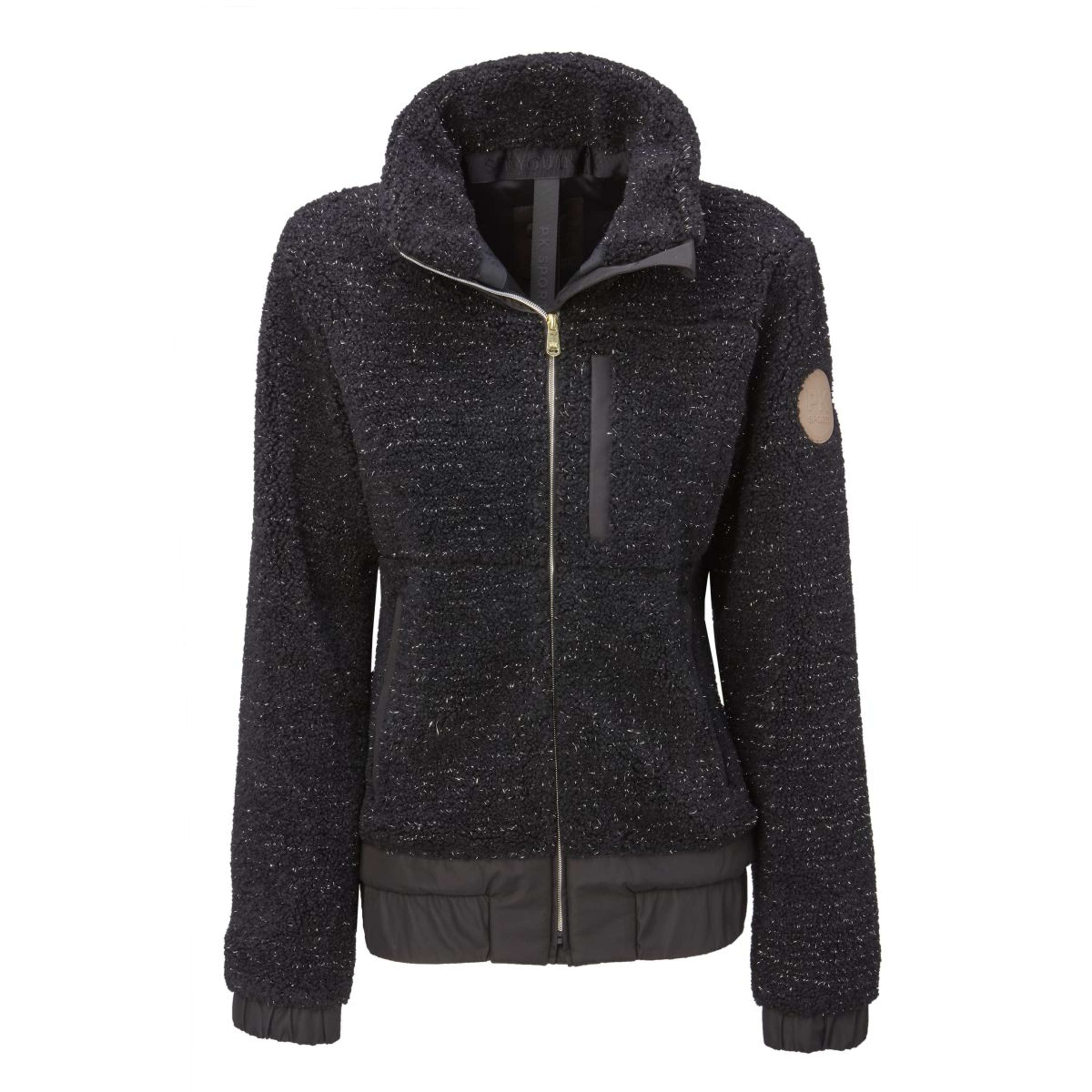 PK Zip-Hoodie Topaz Fluffy Onyx