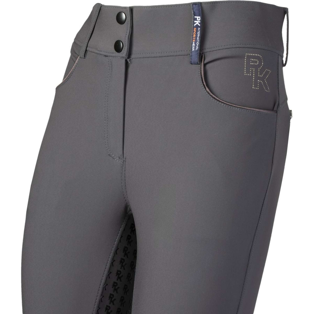 PK Breeches Tornado Full Grip Charcoal