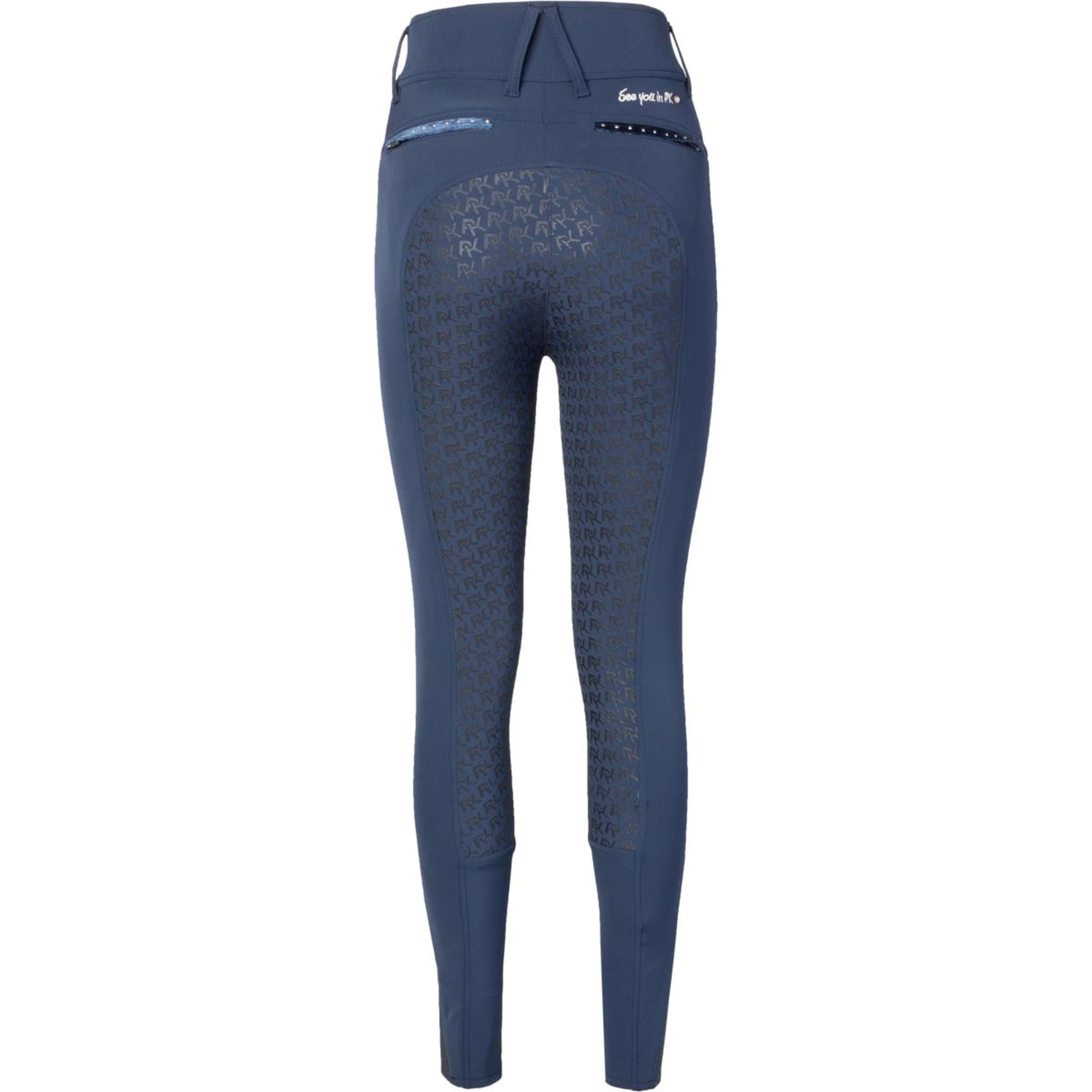 PK Breeches New Pleasure Full Grip Blue Night