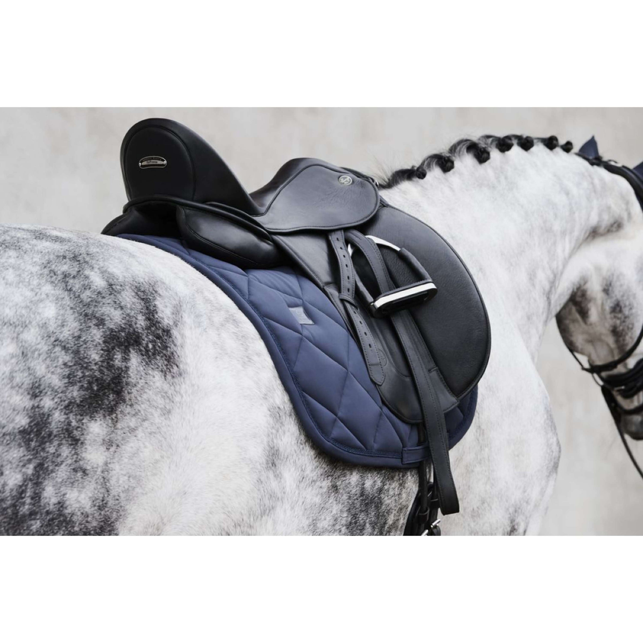 Eskadron Saddlepad Platinum Pro Soft Dressage Atlantic Blue