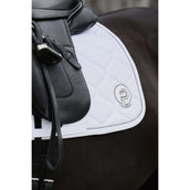 Eskadron Saddlepad Platinum Softshell Emblem Dressage White