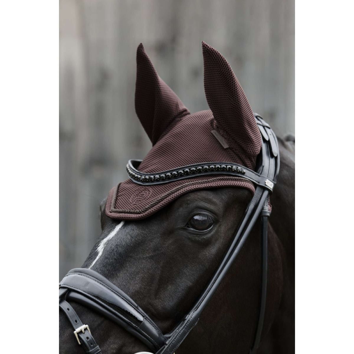 Eskadron Ear Bonnet Platinum Dynair Mesh Sport Teak