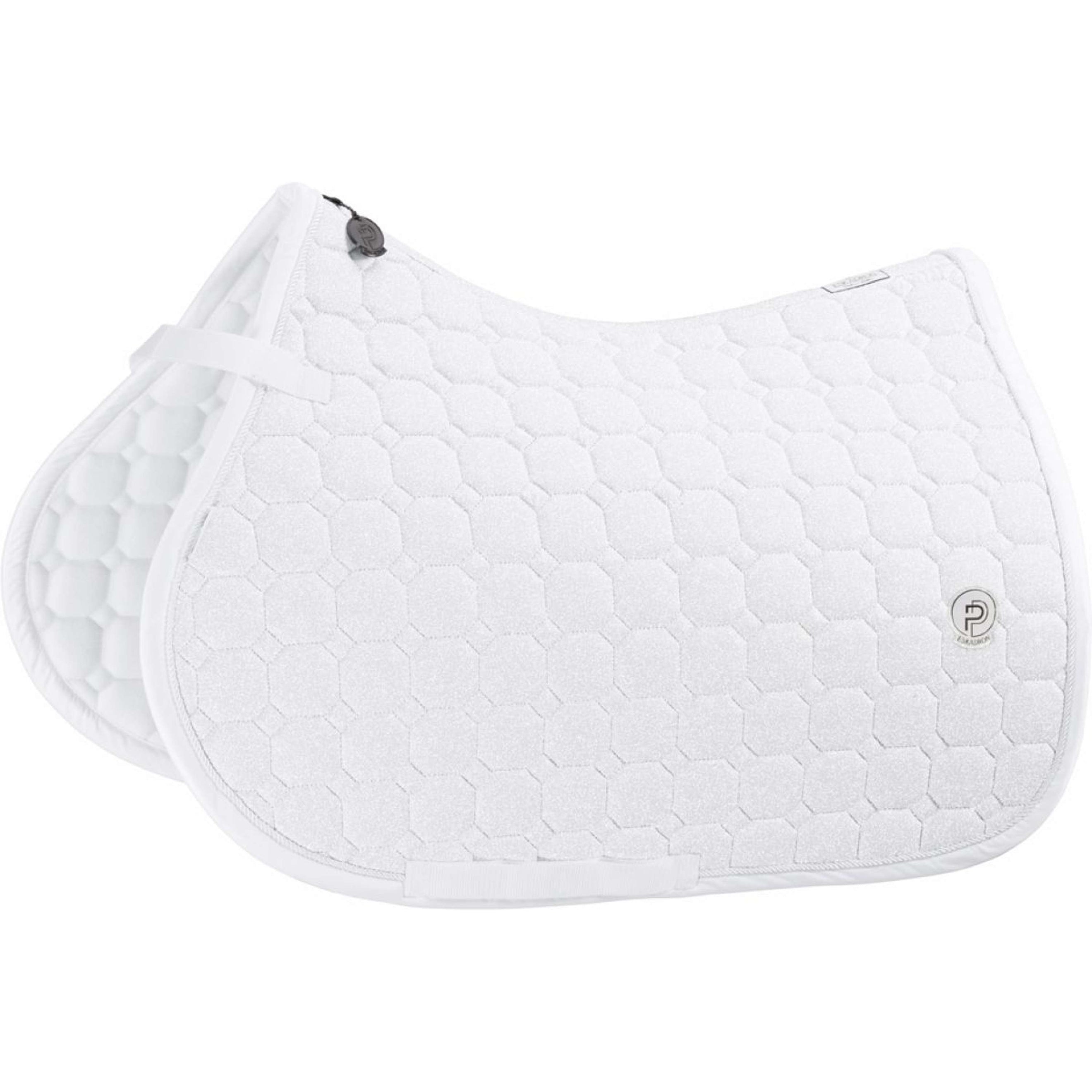 Eskadron Saddlepad Platinum Cotton Glitter General Purpose White