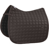 Eskadron Saddlepad Platinum Cotton Glitter Dressage Teak