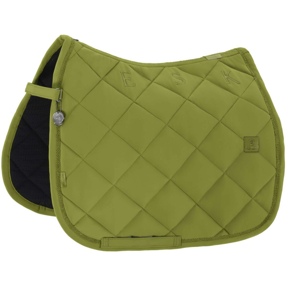 Eskadron Saddlepad Platinum Pro Soft Dressage moss-green