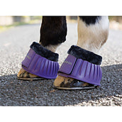 Arma by Shires Bell Boots Black Fleece Purple