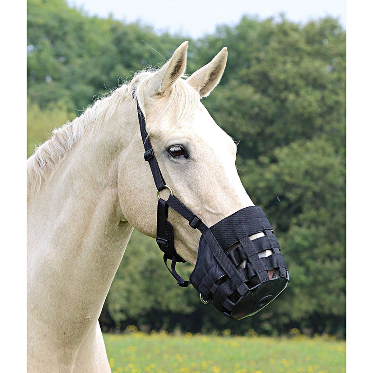 Shires Grazing Muzzle Comfort Black