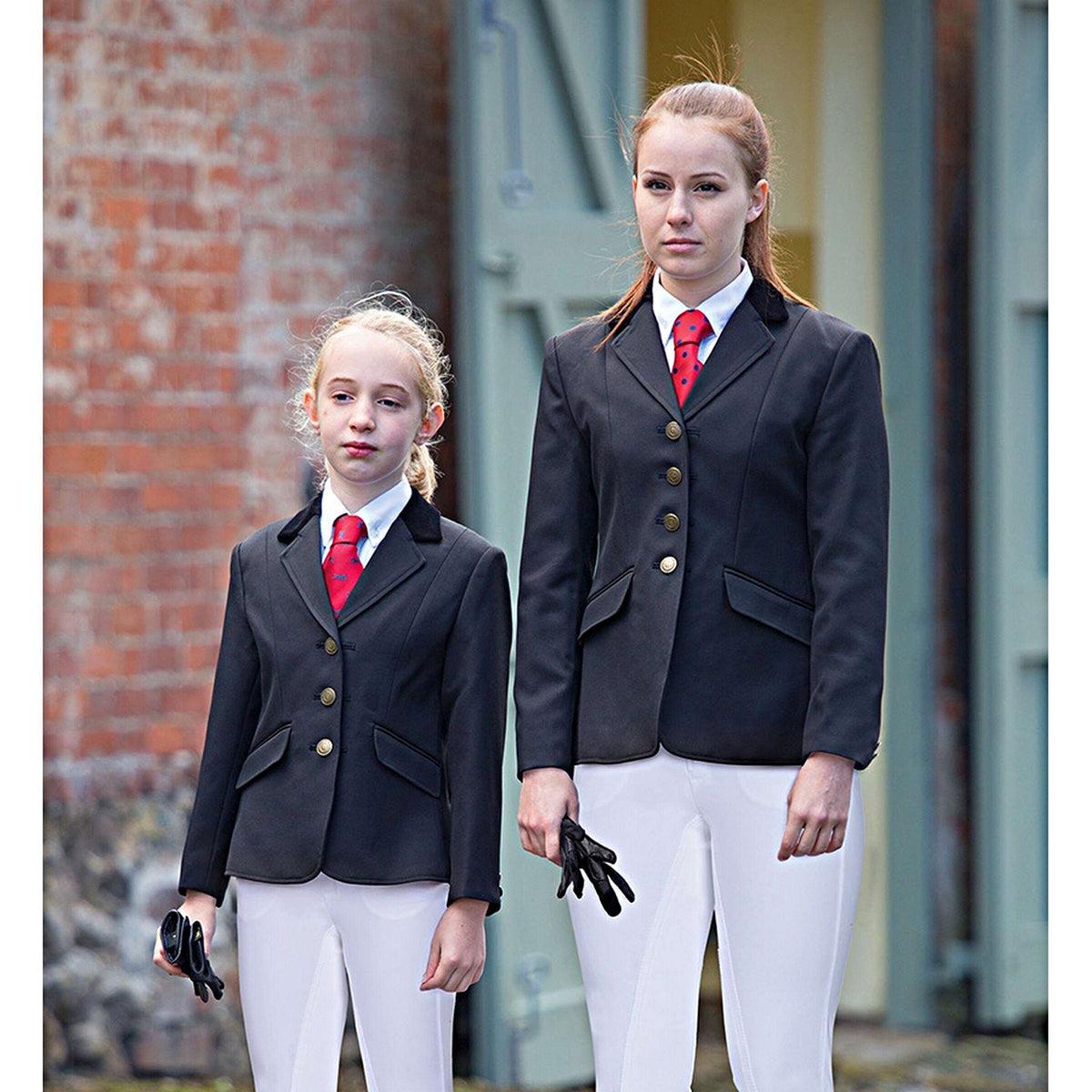 Shires Competition Jacket Aston Childrens Black