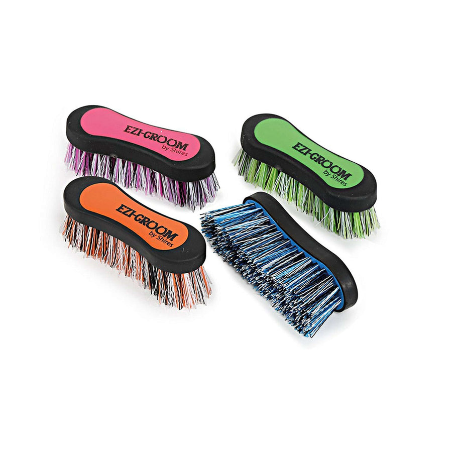 Ezi-groom by Shires Hoof brush Lime Green