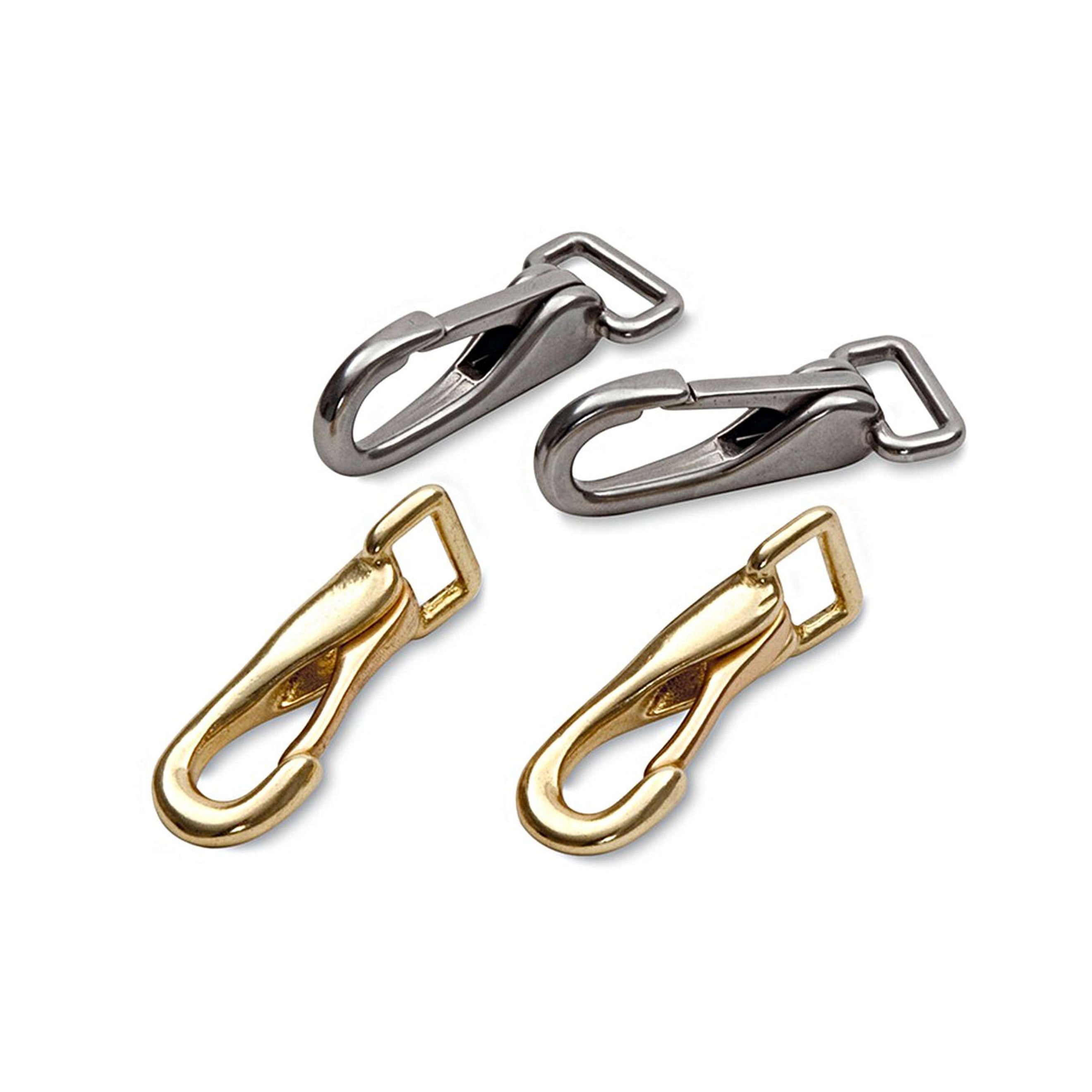 Shires Bridle Cheek Clip Brass