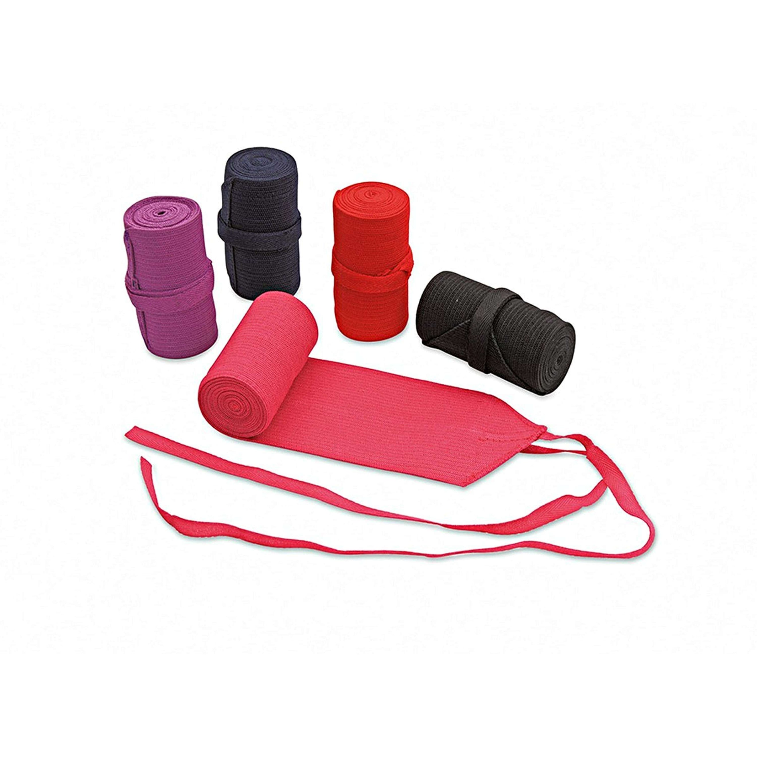 Shires Exercise or Tail Bandage Red