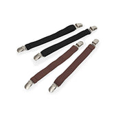 Shires Jodhpur Clips Elastic Brown