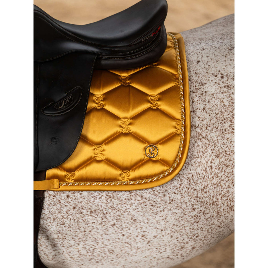 PS of Sweden Saddlepad Signature Jumping Old Gold