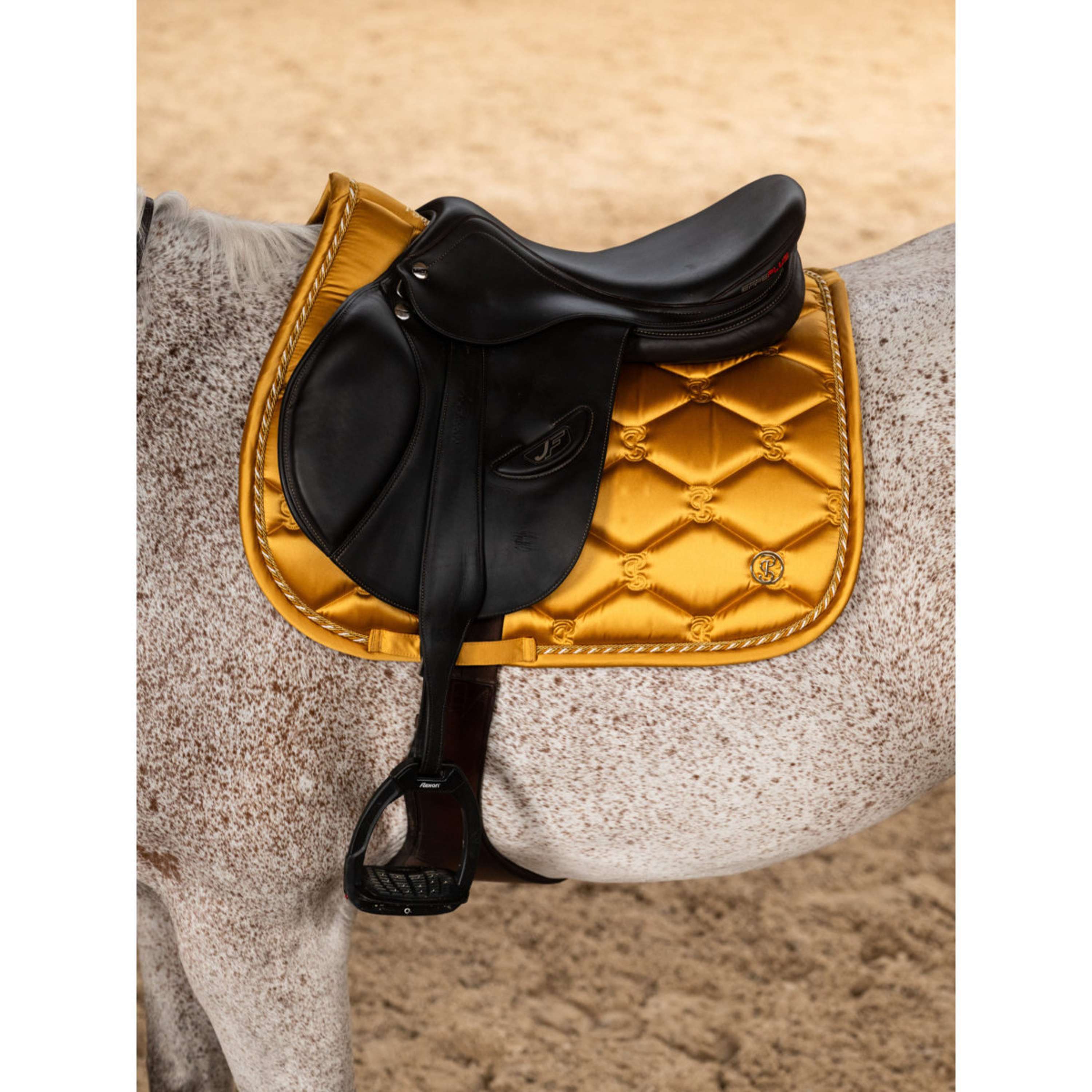 PS of Sweden Saddlepad Signature Jumping Old Gold