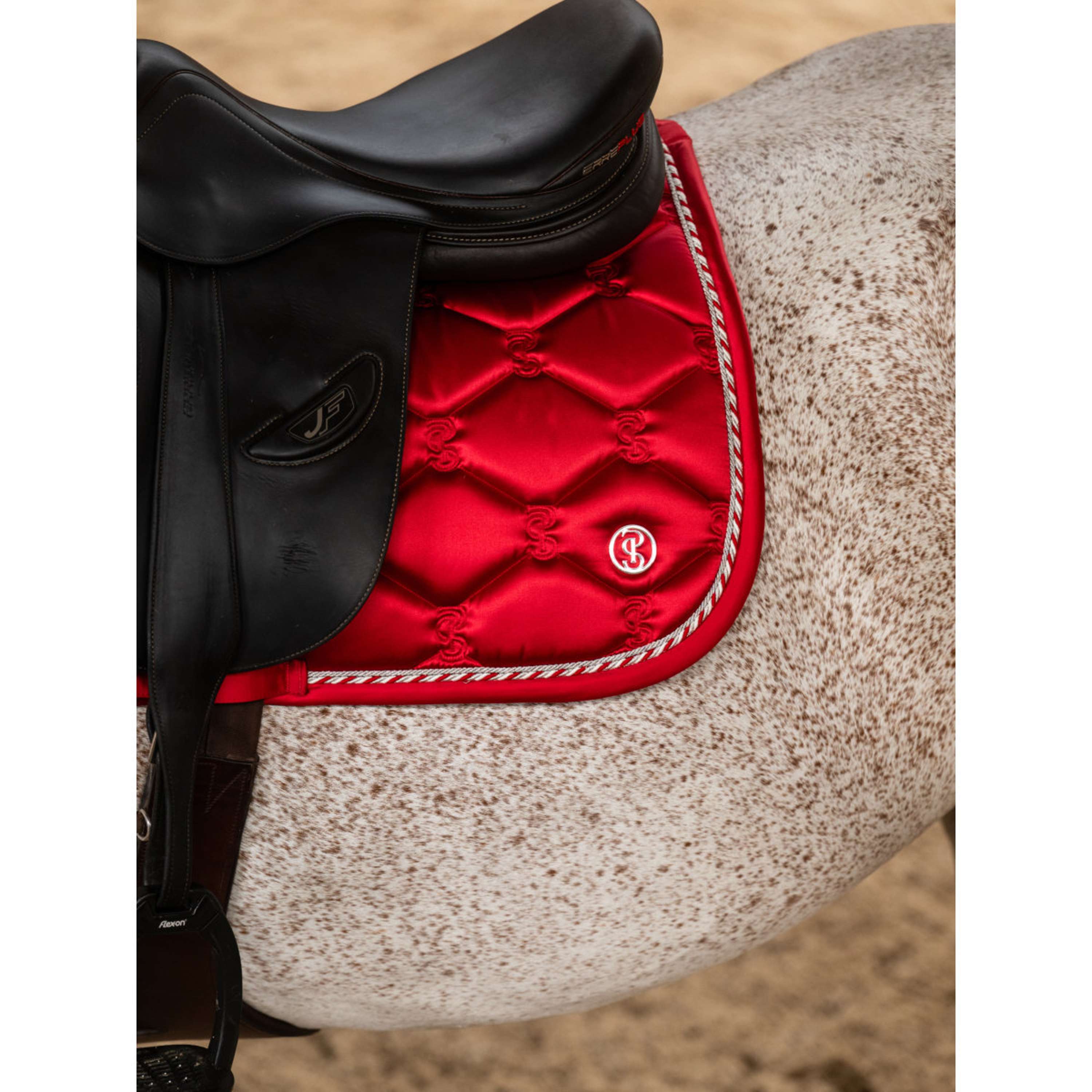PS of Sweden Saddlepad Signature Jumping Cranberry Red