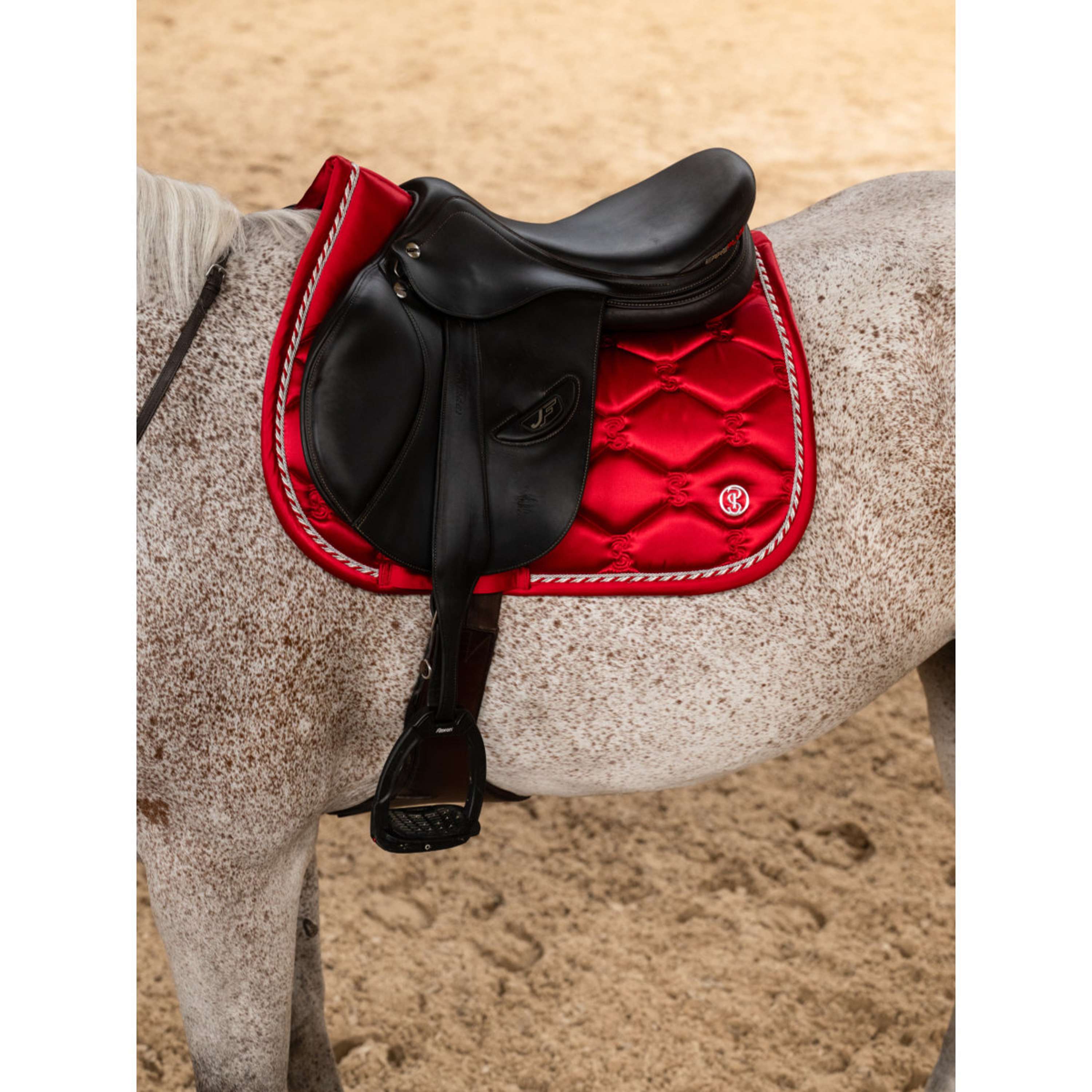 PS of Sweden Saddlepad Signature Jumping Cranberry Red