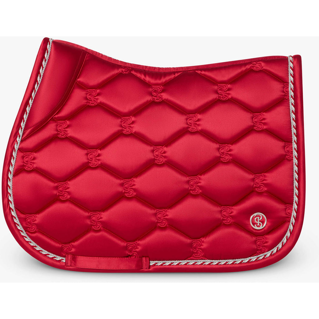PS of Sweden Saddlepad Signature Jumping Cranberry Red