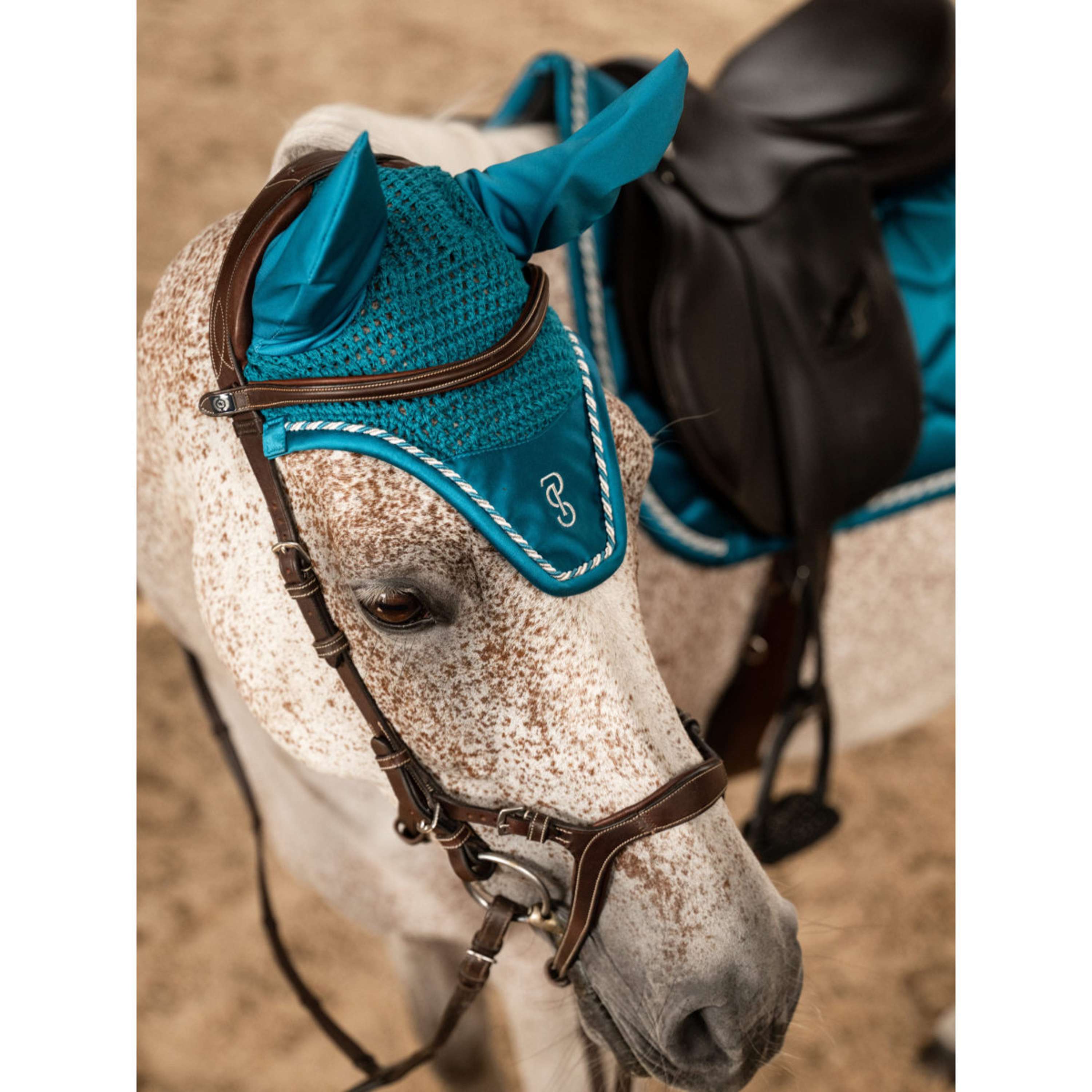 PS of Sweden Ear Bonnet Signature Evening Teal