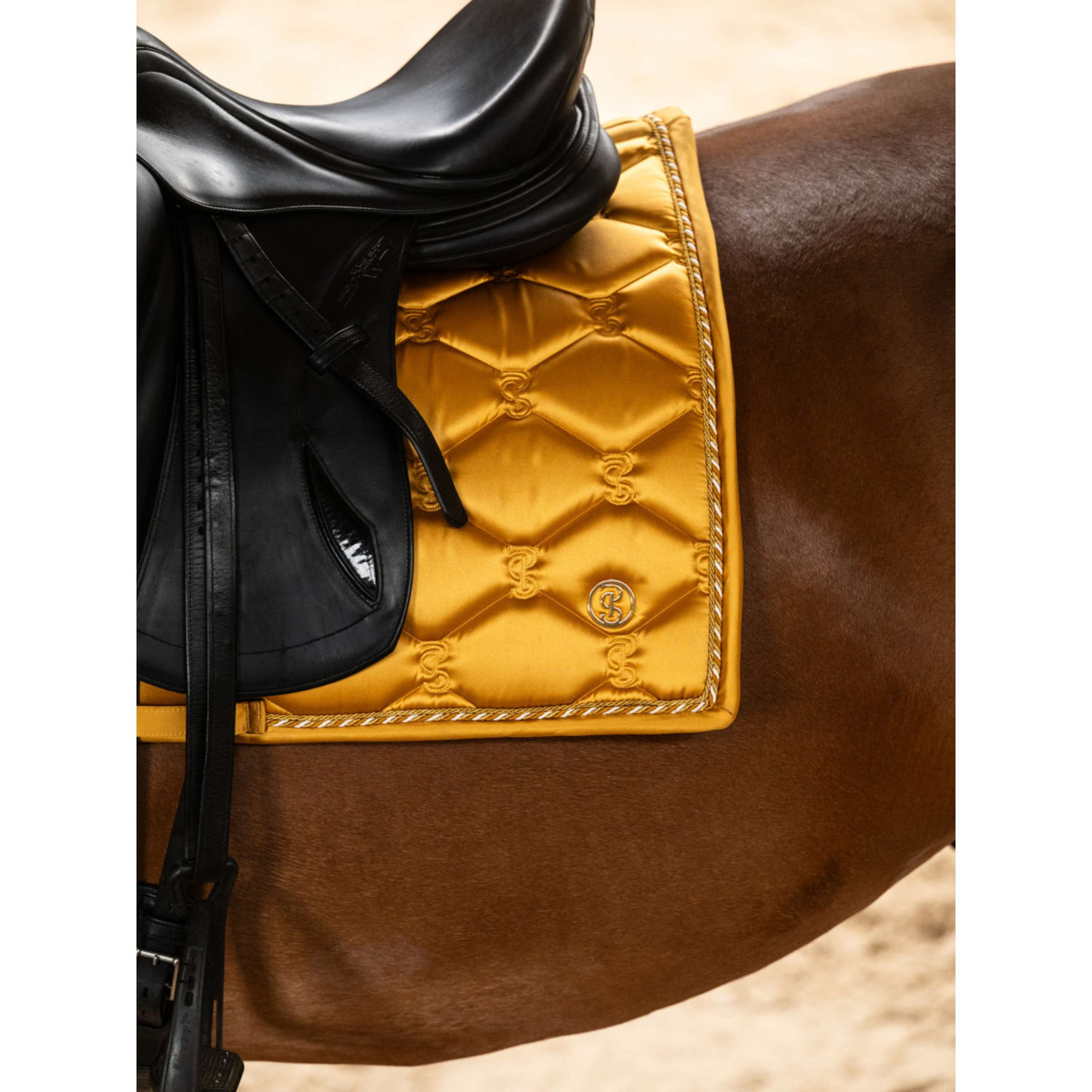 PS of Sweden Saddlepad Signature Dressage Old Gold