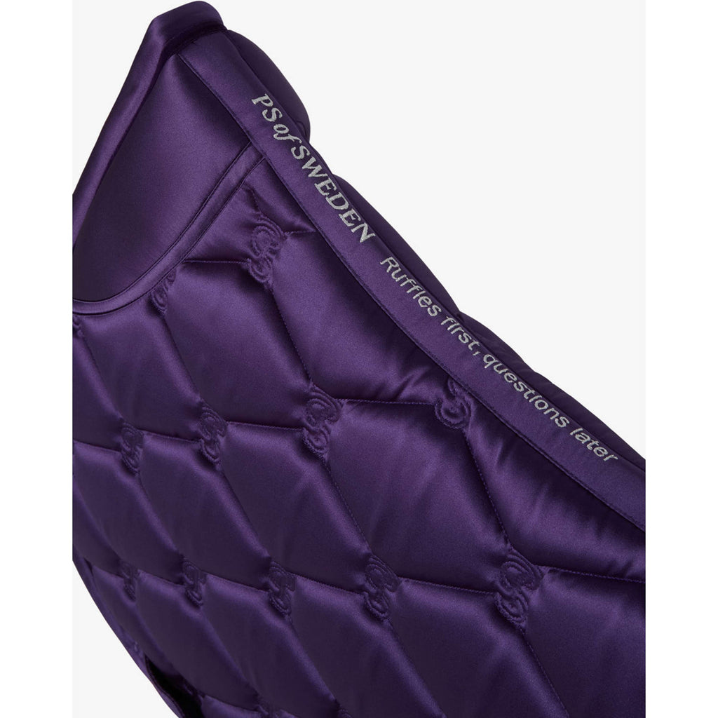 PS of Sweden Saddlepad Ruffle Jumping Eclipse Purple
