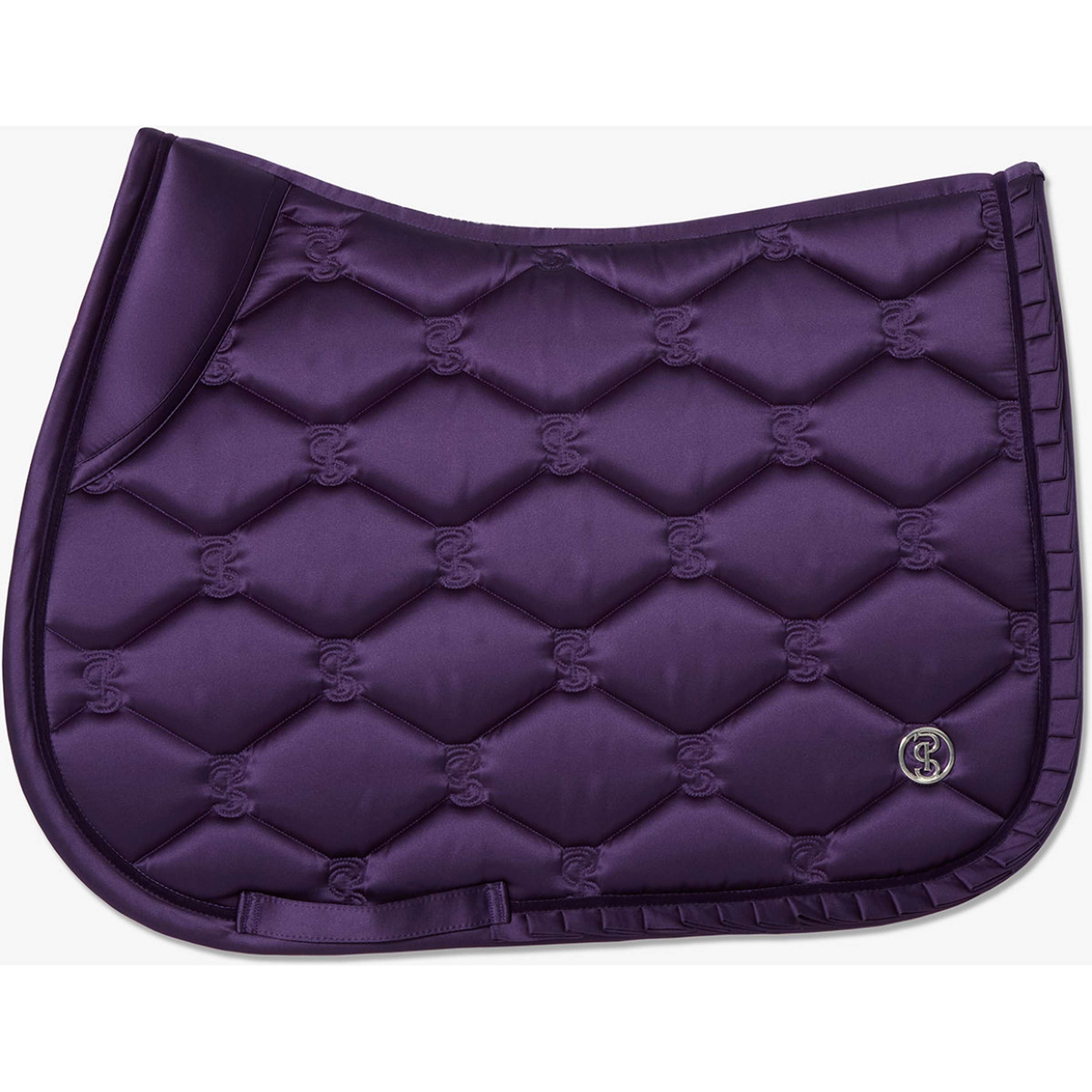 PS of Sweden Saddlepad Ruffle Jumping Eclipse Purple