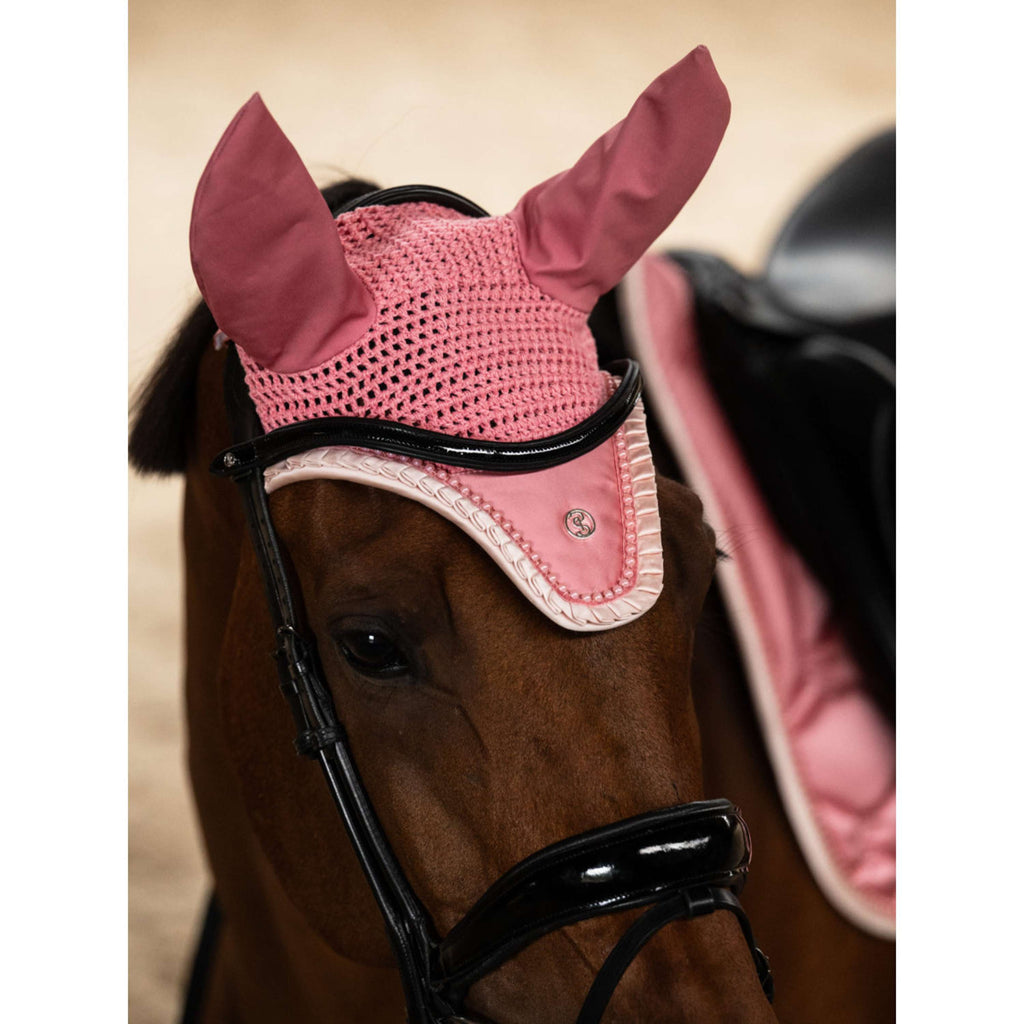 PS of Sweden Saddlepad Ruffle Pearl Dressage Vintage Pink