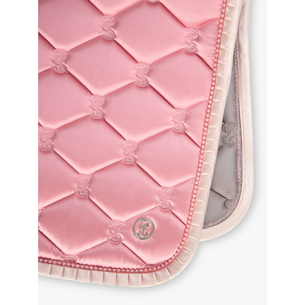 PS of Sweden Saddlepad Ruffle Pearl Dressage Vintage Pink
