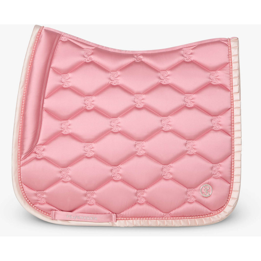 PS of Sweden Saddlepad Ruffle Pearl Dressage Vintage Pink