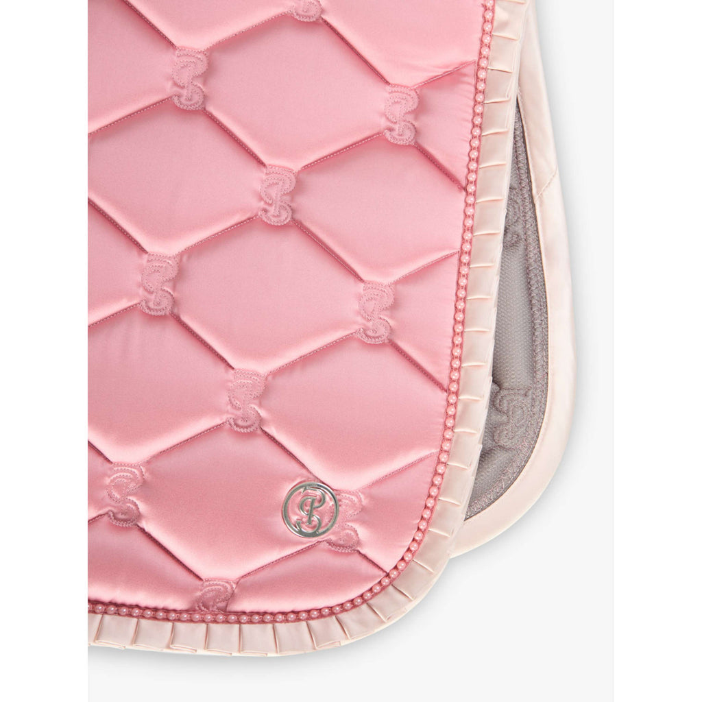 PS of Sweden Saddlepad Ruffle Pearl Jumping Vintage Pink