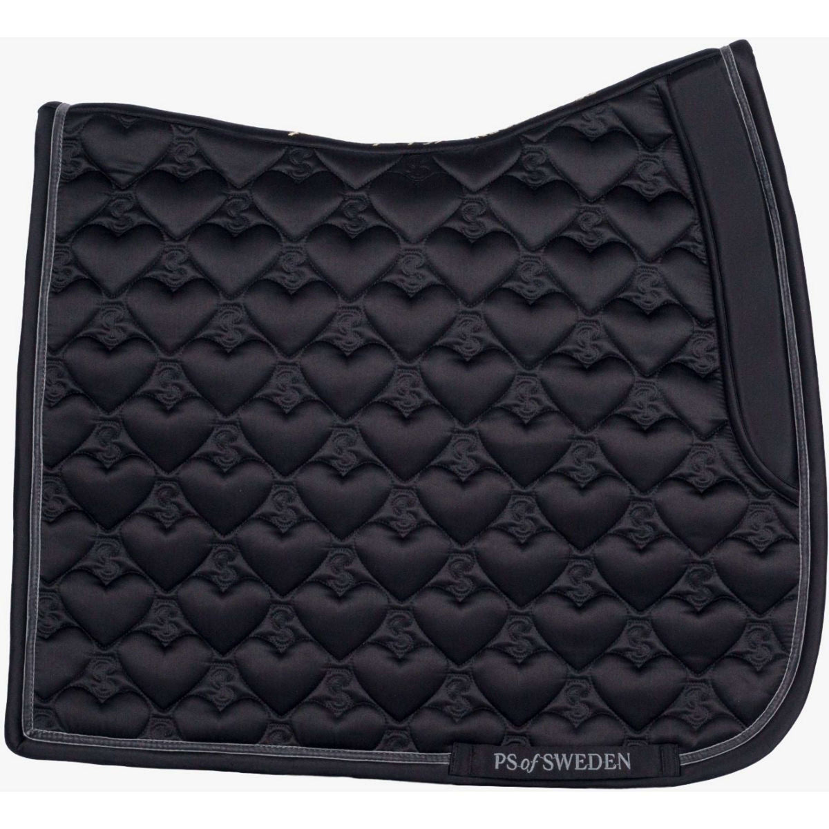 PS of Sweden Saddlepad Heart Dressage Black