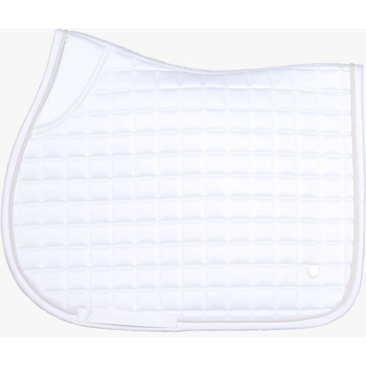 PS of Sweden Saddlepad Classic Quilt Jumping White