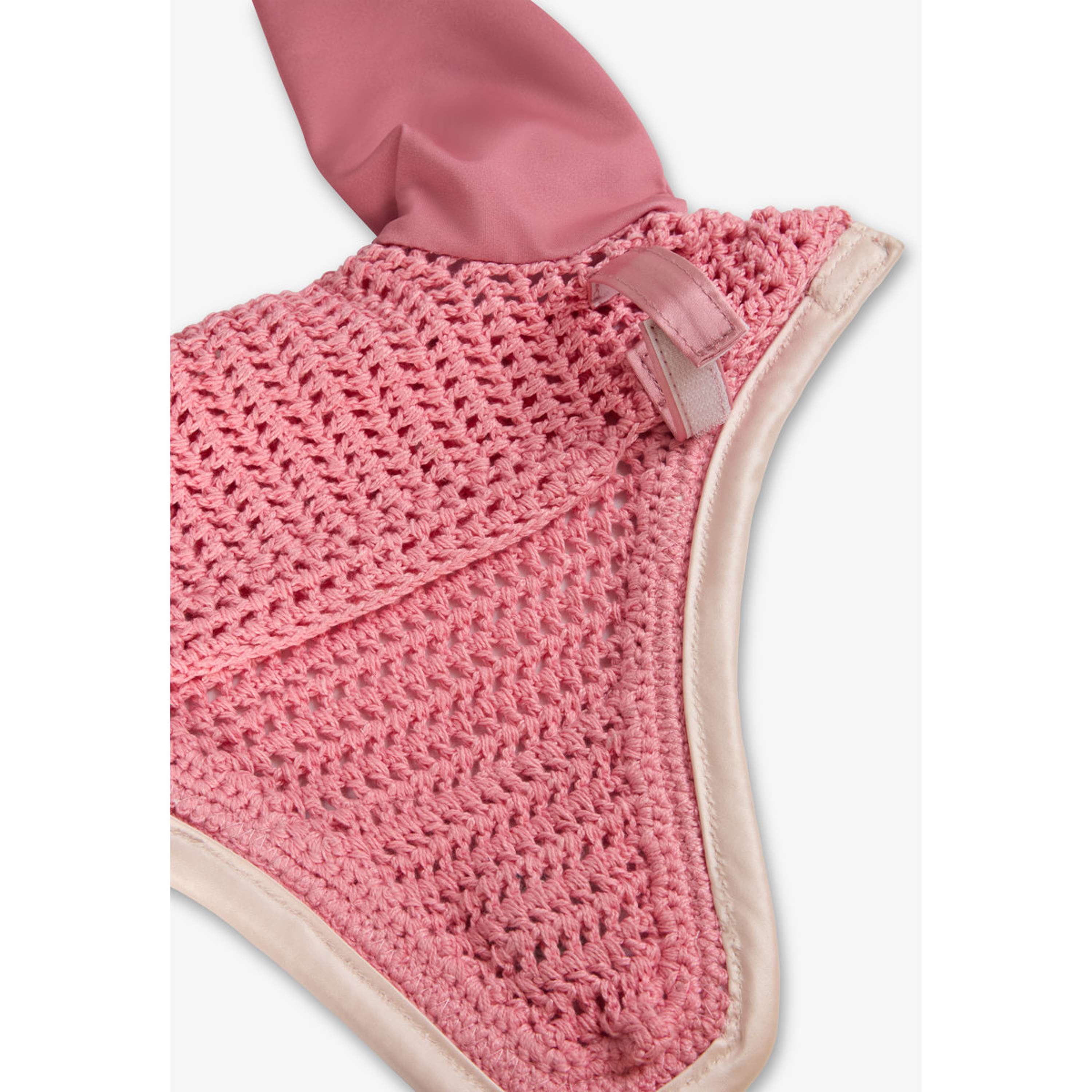 PS of Sweden Ear Bonnet Ruffle Pearl Vintage Pink