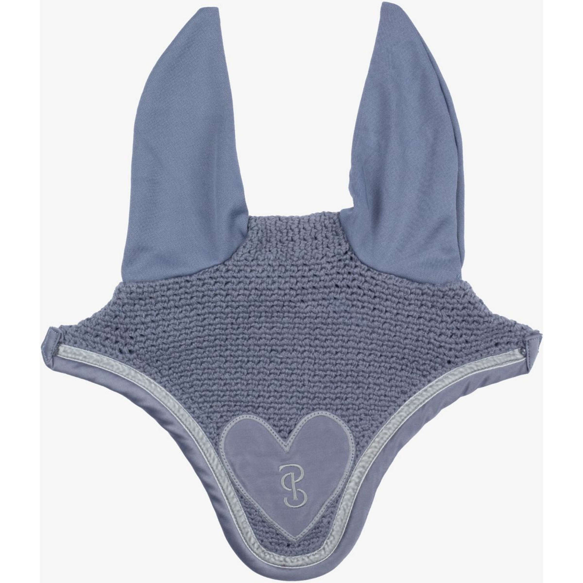 PS of Sweden Ear Bonnet Heart Mist Blue