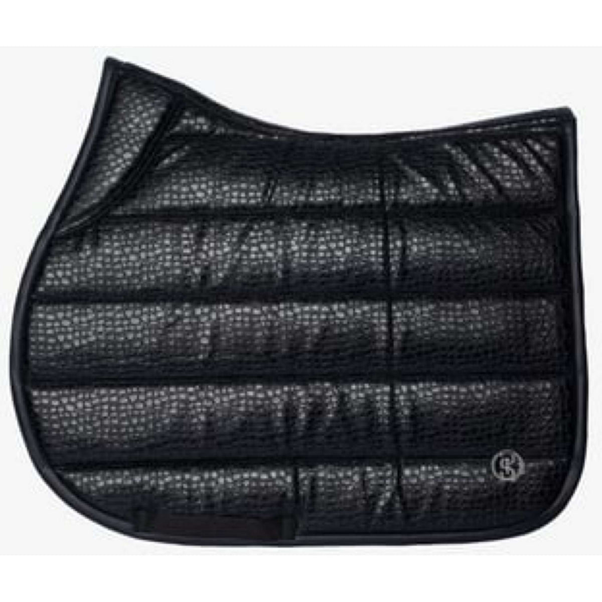 PS of Sweden Saddlepad Croco PU Jumping Black