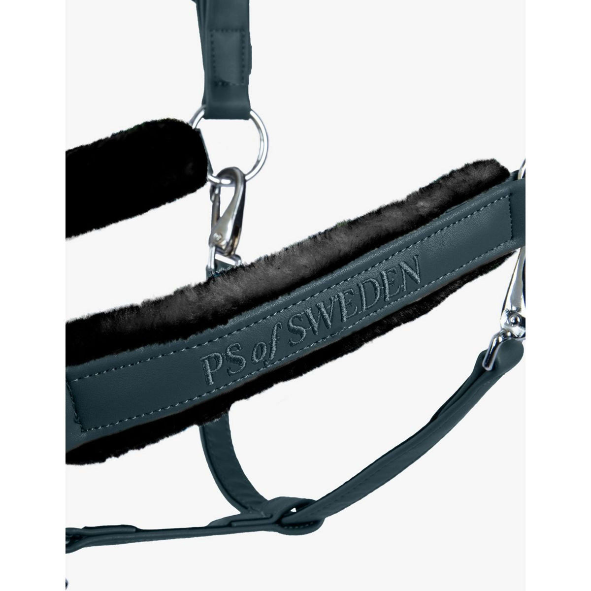 PS of Sweden Halter Premium Fluffy Midnight Green