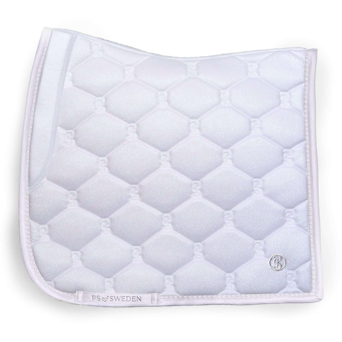 PS of Sweden Saddlepad Stardust Pearl Dressage White