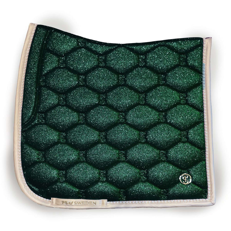 PS of Sweden Saddlepad Stardust Pearl Dressage Sparkly Emerald